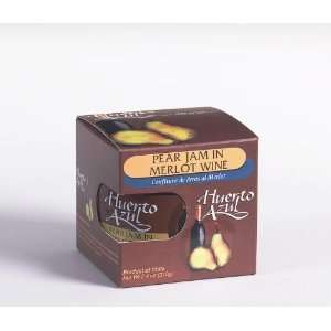 Huerto Azul Pear Jam in Merlot Wine (7.4 Grocery & Gourmet Food