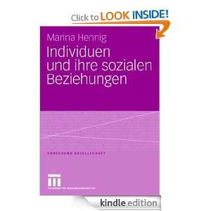 Individuen und ihre sozialen Beziehungen (Forschung Gesellschaft 