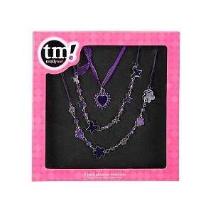  Totally Me 3 Pack Glamour Necklaces   Purple Toys 