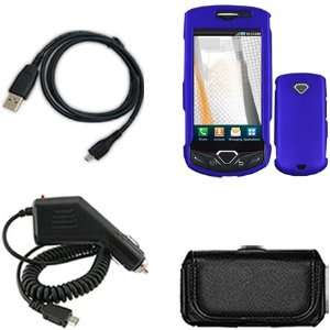  iNcido Brand Samsung GEM i100 Combo Rubber Dark Blue 