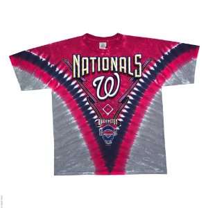  Washington Nationals V Tie Dye T shirt: Sports & Outdoors