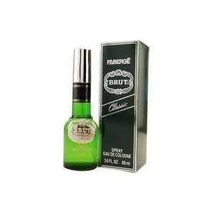  Faberge Brut Classic Spray Eau de Cologne 3 oz. Beauty