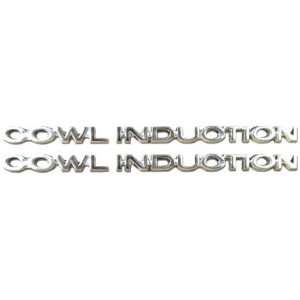   Emblem   Hood, Cowl Induction, 4pc Set 67 68 69 70 71 72 Automotive