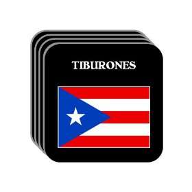  Puerto Rico   TIBURONES Set of 4 Mini Mousepad Coasters 