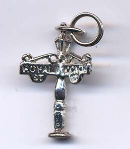 Vintage Sterling Silver  Bourbon St New Orleans Charm  