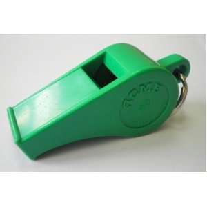  Acme Thunderer Whistle Green and De luxe Safety Lanyard 