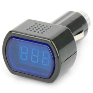   Display Electric Cigarette Lighter Voltage Meter for Car Auto Battery