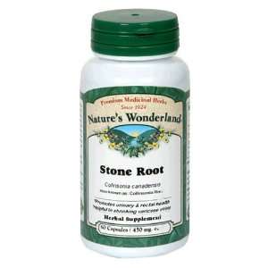  Natures Wonderland Stone Root, 60 Capsules: Health 