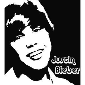  Justin Bieber Die Cut Vinyl Decal Sticker 6 Blk 