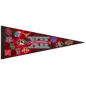  Big 12 Pennant   Premium Felt Style