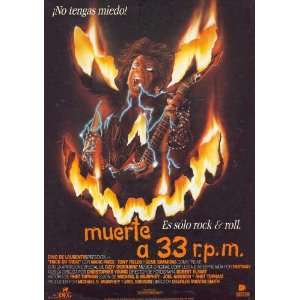 Trick or Treat (1986) 27 x 40 Movie Poster Spanish Style A  