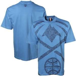  Denver Nuggets Light Blue Big Up T shirt Sports 