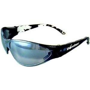Bomber Eyewear A Bomb Safety Designer Sunglasses   Smoke/Mirror Smoke 