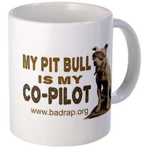  Pit Bull Co Pilot Vintage Mug by CafePress: Kitchen 