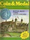 Coin & Medal News Magazine July 1986 Royal Mint 1100th