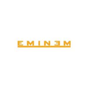  Eminem GOLDEN YELLOW Vinyl window decal sticker: Office 