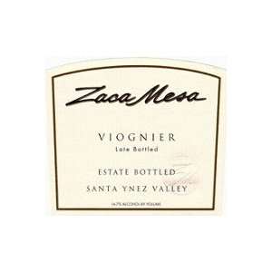  Zaca Mesa Viognier Estate Bottled 2009 750ML Grocery 