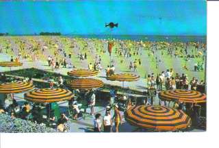Metropolitan Beach MI Detroit Michigan photo postcard!  
