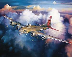 White Mountain B 17 Bomber Airforce Airplane Jigsaw Puzzle   1000 pc 