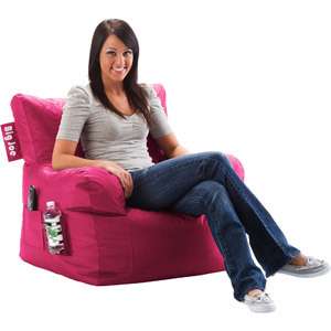 NEW Big Joe Pink Bean Bag Dorm Chair   Great Price  