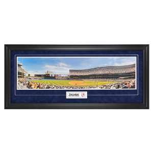 New York Yankees   The Stadium   Panoramic with Suede Matte by Mounted 