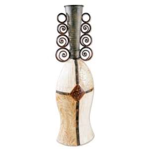   Vases Urns Accessories and Clocks Thessa Tall, Vase: Furniture & Decor