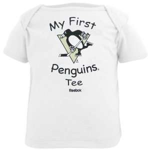 Reebok Pittsburgh Penguins Infant White My First Penguins 