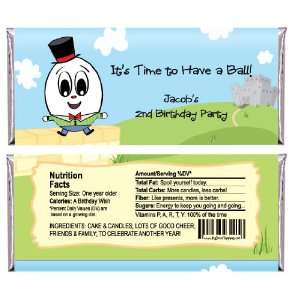   Rhyme   Personalized Candy Bar Wrapper Birthday Favor: Toys & Games