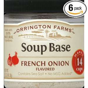 Orrington Farms All Natural, French Onion Soup Granular Base, 6 Ounce 