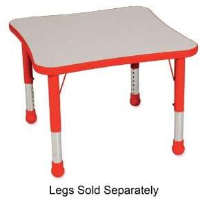  Balt  Inc. Kids Square Tabletops  30x30  Red