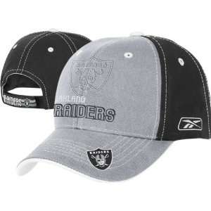 Oakland Raiders Youth Shield Adjustable Hat: Sports 