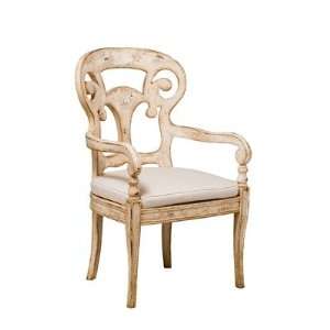    Verona Club Arm Chair in Crossroads Rosa: Furniture & Decor
