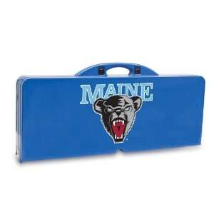  Maine Black Bears Folding Picnic Table with Seats (Blue 
