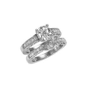   51 ct VS1 H diamond engagement ring wedding set band: Everything Else
