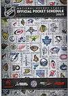 99/00 NATIONAL HOCKEY LEAGUE OFFICIAL SCHEDULE  