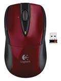 Logitech Wireless Mouse m525 (Red/Black)