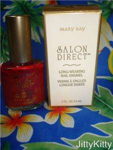 MARY KAY SALON DIRECT NAIL ENAMEL POLISH .5oz CHOOSE  