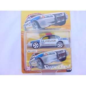   SUPERFAST, #35, CHEVY IMPALA, POLICE UNIT, 1 OF 15,500: Toys & Games