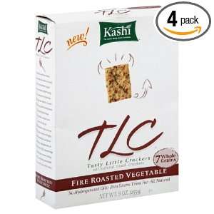 Kashi Crackers TLC Fire Roasted Grocery & Gourmet Food