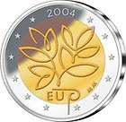   2004 2 euro commemorative european union unc expedited shipping