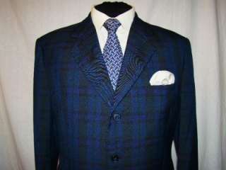 DEL TAILORS  ENGLAND vintage BESPOKE TAILORED SPORTS JACKET UK 42s EU 