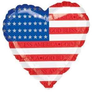    Patriotic Balloons   18 God Bless America Value Toys & Games
