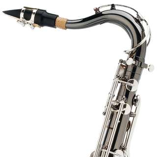 Mendini Tenor Saxophone Sax Black Nickel w/ Nickel Keys  