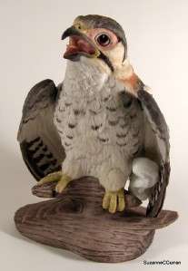 Boehm Original FLEDGLING SPARROW HAWK Bird Figurine  
