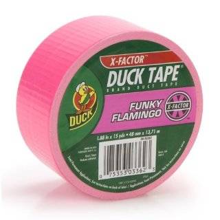Duck Brand 868088 1.88 Inch by 15 Yard Colored Duct Tape, Funky 