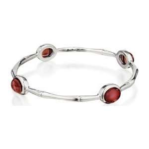  Red Mozambique Garnet Bracelet Italy Jewelry