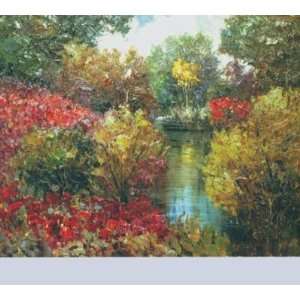  River S Edge Garden (Canv)    Print