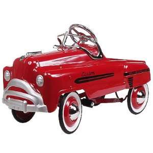  Sad Face Classic Red Pedal Car Sedan   OUT OF STOCK!: Toys 