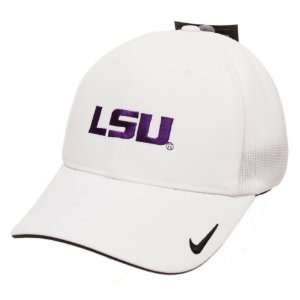   2012 LSU Tigers NCAA Fitted Flex Fit Mesh Hat Cap: Sports & Outdoors
