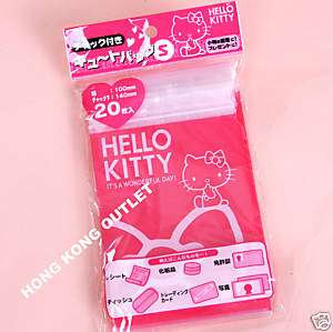 Hello Kitty Pills Tablets Diet Zip Bag 20Pcs Sanrio C19  